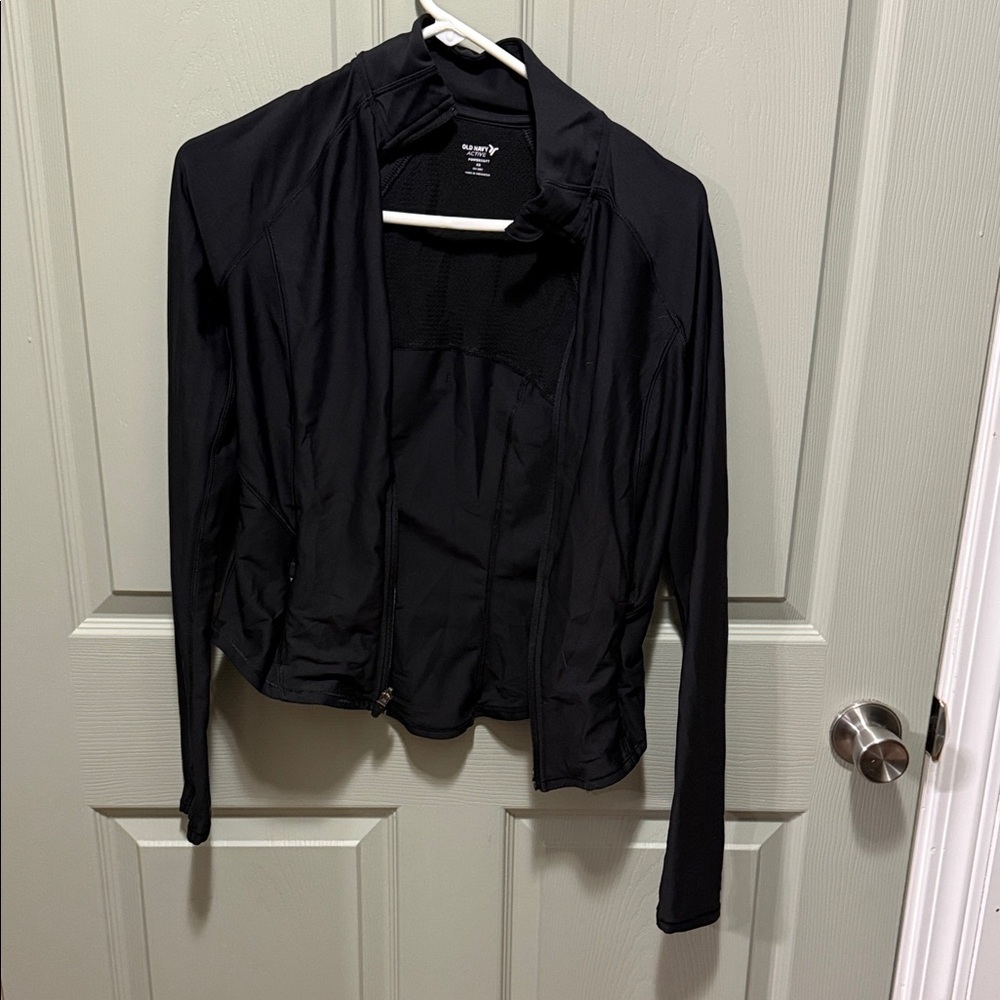 Old Navy Women's Black Utility Jacket